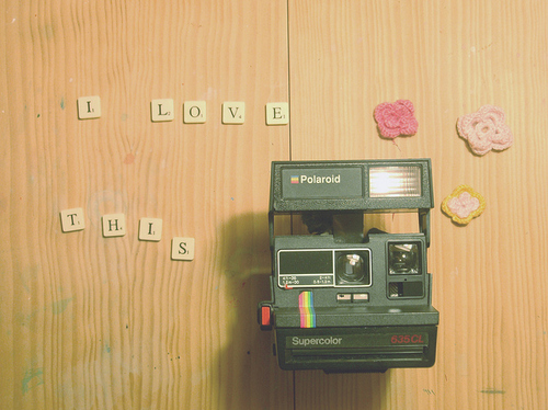 I love polaroid