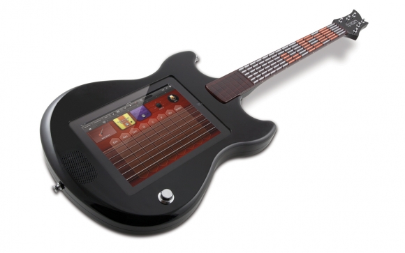 Guitarra com ipad
