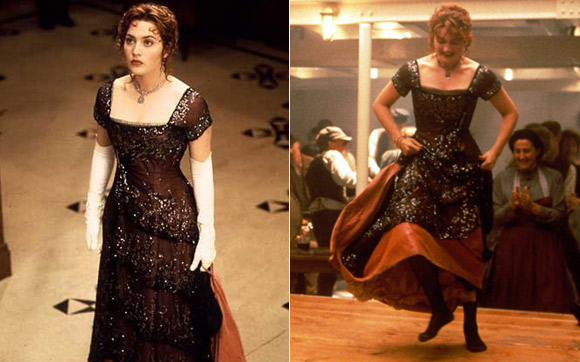 Vestido de Kate no titanic