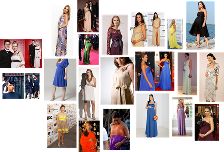 Os melhores vestidos de festa para gestantes Os melhores vestidos de festa para gestantes