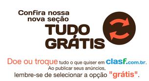 Novidade em Clasf: seção tudo grátis!